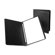 Esselte Pendaflex Corporation Report Cover, Reinforced Side Hinge, Letter, Black