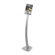 Deflect-O Corporation Sign Stands, Holds 8-1/2"x11", 12"x12"x56", Silver