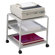 Iceberg Enterprises Mobile Printer Stand, w/ Casters, 21"x16"x19", Platinum