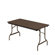 Iceberg Enterprises Economy Wood Laminate Folding Table in Walnut
