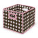 Badger Basket Folding Storage Cube in Polka Dot