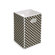 Badger Basket Folding Hamper/Storage Bin in Polka Dot