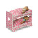 Badger Basket Double Doll Travel Case with Bunk Bed and Bedding in Dark Pink