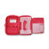 Badger Basket Double Doll Travel Case with Bunk Bed and Bedding in Dark Pink