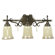 Craftmade Brasilia Three Light Bath Vanity in Peruvian Bronze