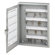 PM Company Locking 100-Key Steel Cabinet, 16-1/2w x 3d x 22-1/2h, Gray                                                                  