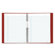 Rediform Office Products Wirebound Notebook, 200 Sheets, College Rule, Letter, Red