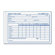 Rediform Office Products Employee Time Card, 100/Pad