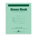 Roaring Spring Paper Products Exam Book, Wide Ruled, 8 Sh/16 Pages, 8-1/2"x7", 50 per Pack, Green