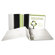Samsill Corporation EcoChoice Recycled Round Ring View Binder, 2", White                                                                         