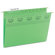 Smead Manufacturing Company Tuff Hanging Folder w/Easy Slide Tab, Letter, 18/Pack, Green
