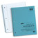 Tops Business Forms Blue Kraft Notebook, College Rule, 9 x 11, White, 50 Sheets/Pad