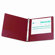 Wilson Jones Basic Vinyl Round Ring Binder, 1in Capacity, Red                                                                             