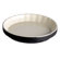 Raymond Blanc by Anolon Black and Cream Stoneware 24cm Fluted Dish