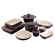 Raymond Blanc by Anolon Mulberry and Cream Stoneware 25cm Square Dish Try Me
