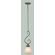 Vaxcel Mont Blanc 1 Light Mini Pendant