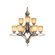 Vaxcel Pisces 9 Light Chandelier