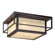 Vaxcel Robie Outdoor Flush Mount in Espresso Bronze