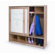 Whitney Brothers Coat Locker with Sliding Doors