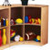 Whitney Brothers Pegback Back Curve-In Cabinet