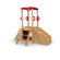 Whitney Brothers Slide, Steps, Climbing Wall-Ladder Activity Center