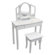 Guidecraft Classic White Vanity and Stool