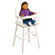 Guidecraft Doll High Chair in White