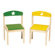 Guidecraft Moon and Stars Extra Kid's Chair (Set of 2)