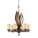 Varaluz Recycled Aizen 6 Light Chandelier