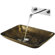 Vigo Wall Mounted Bathroom Faucet with Cold and Hot Handles