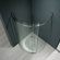 Vigo Frameless Round Neo-Angle Shower Door