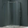 Vigo Frameless Round Neo-Angle Shower Door