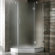Vigo Neo-Angle Door Frameless Shower Enclosure with Base