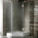 Vigo Neo-Angle Door Frameless Shower Enclosure with Base