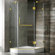 Vigo Neo-Angle Door Frameless Shower Enclosure with Base