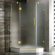 Vigo Neo-Angle Door Frameless Shower Enclosure with Base