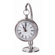 IMAX Hanging Clock in Pewter