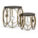 Wildon Home &reg; Hexicomb 2 Piece Nesting Tables