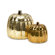 IMAX Chandler Mercury Glass Pumpkins (Set of 2)