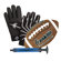 Franklin Sports Junior Grip-Rite Ball and Receivers Glove Set