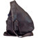 David King Backpack-Style Cross Body Bag in Distressed Leather