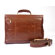 Alberto Bellucci Roma Florence Double Gusset Briefcase
