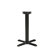 Regal Black Steel Table Base with Reversible Round or Square Table Top