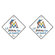 Team Pro-Mark MLB Lil Fan on Board Sign (Set of 2)