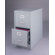 CommClad 25" Deep Commercial 2 Drawer Letter Size High Side Vertical File Cabinet