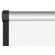 CommClad 48" x 72" Thermal-Fused Melamine Dot Grid Whiteboard with Trim