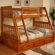 Discovery World Furniture Weston Twin over Full Bunk Bed with Built-In Ladder and Storage