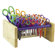 ECR4kids Hardwood Scissor Rack With 30 Holes