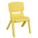 ECR4kids 15" Polypropylene Classroom Stackable Chair