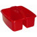 ECR4kids Two Compartment Large Plastic Art Caddy